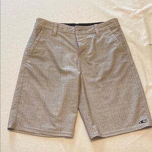 Men/boys O’Neil Gray and beige striped Shorts